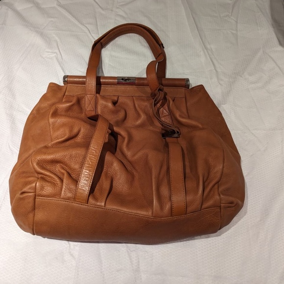 RUDSAK Brown Leather Tote - Picture 4 of 5